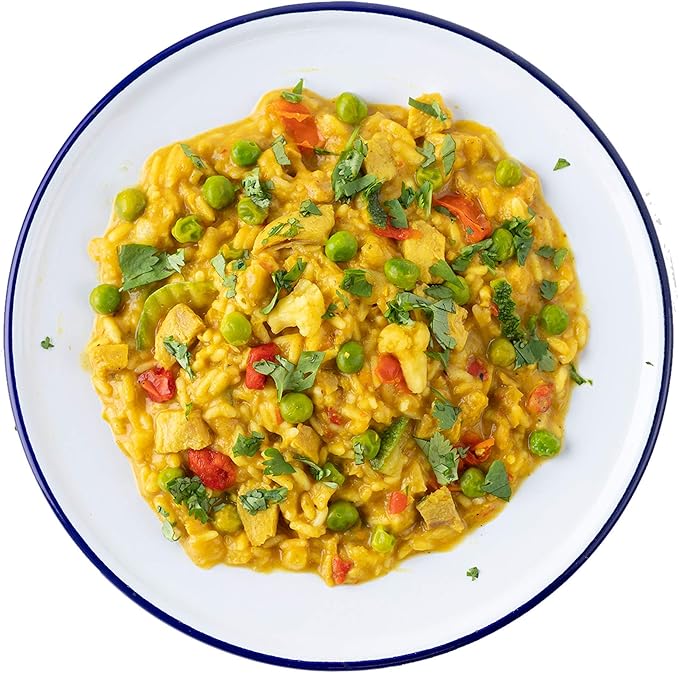 Mountain House Yellow Curry with Chicken & Rice | Freeze Dried Backpacking & Camping Food | 2 Servings | Gluten-Free