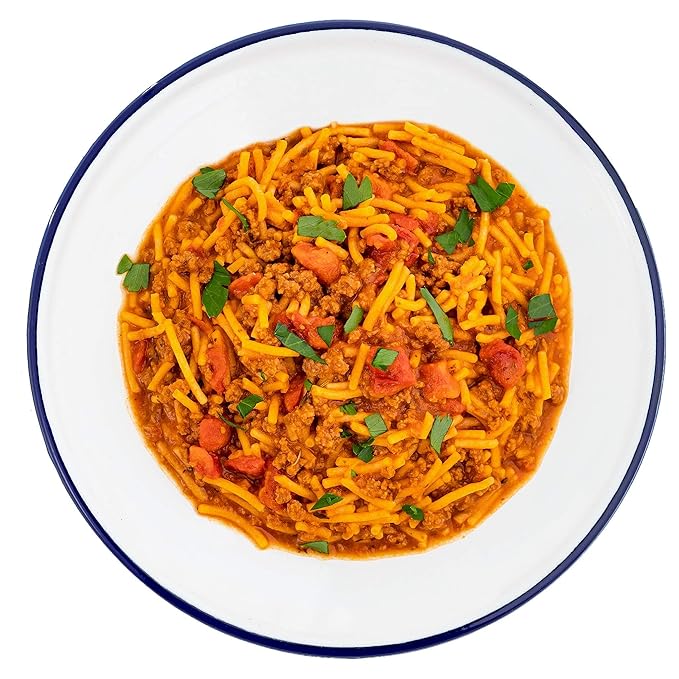 Mountain House Classic Spaghetti with Meat Sauce | Freeze Dried Backpacking & Camping Food |2 Servings (Pack of 2)