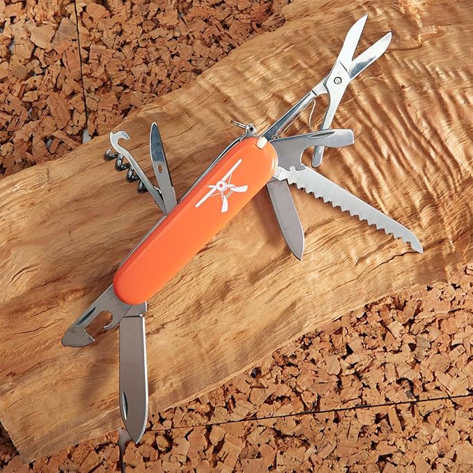 FLIGHT OUTFITTERS Sidekick Pocketknife | Compact Reliable Versatile Pocket Knife for Pilots and Outdoor Enthusiasts | Durable Pocket-Sized Multi-Tool for Camping, Hiking & Hunting