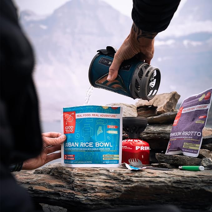 GOOD TO-GO Resupply Food Kit | Camping Food, Backpacking Food | Just Add Water Meals, Backpacking Meals | Dehydrated Meals Taste Better Than Freeze Dried Meals