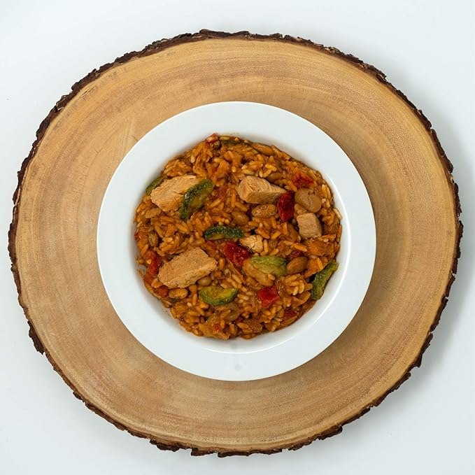 Mountain House Mexican Style Adobo Rice & Chicken, 2-Servings | Gluten-Free & Breakfast Skillet | Freeze Dried Backpacking & Camping Food | 2 Servings | Gluten-Free