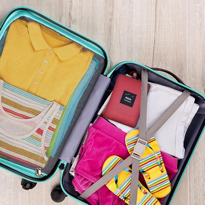 Ainiv Picnic Blanket, Mini Pocket Beach Mat 78.8 x 82.7IN (5-7 People) Foldable, Lightweight Waterproof Sand Free, Foldable Thin Ground Sheet for Outdoor Camping Hiking Travel - with Hand Strap