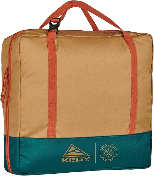 Kelty Camp Galley – Camp Kitchen Organization Kit, Pockets, Compartments for Outdoor Cooking Essentials, Plastic, DULL GOLD/DEEP TEAL