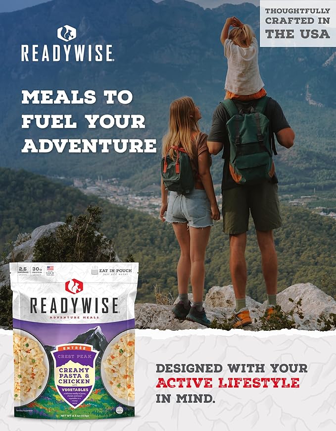 Wise Foods Outdoor Creamy Pasta&Vegetables w/Chicken