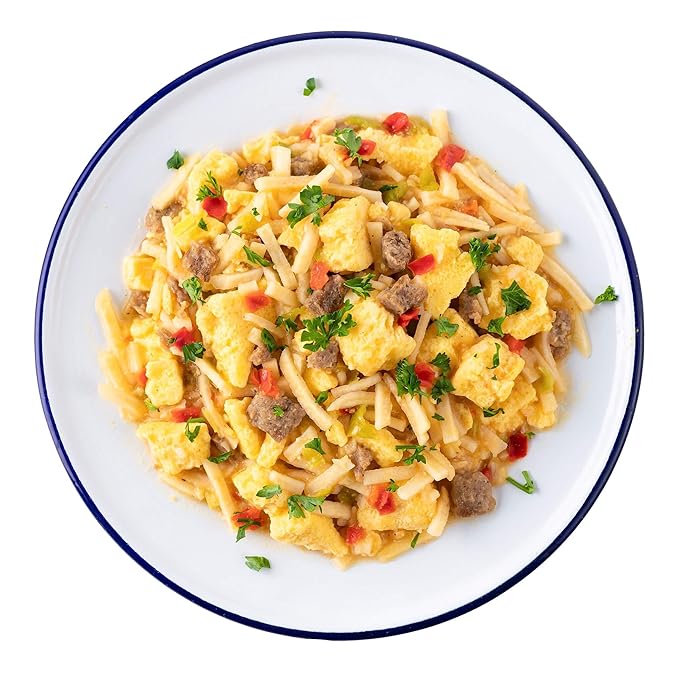 Mountain House Mexican Style Adobo Rice & Chicken, 2-Servings | Gluten-Free & Breakfast Skillet | Freeze Dried Backpacking & Camping Food | 2 Servings | Gluten-Free