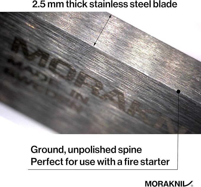 Morakniv Kansbol Fixed Blade Knife with Sandvik Stainless Steel Blade
