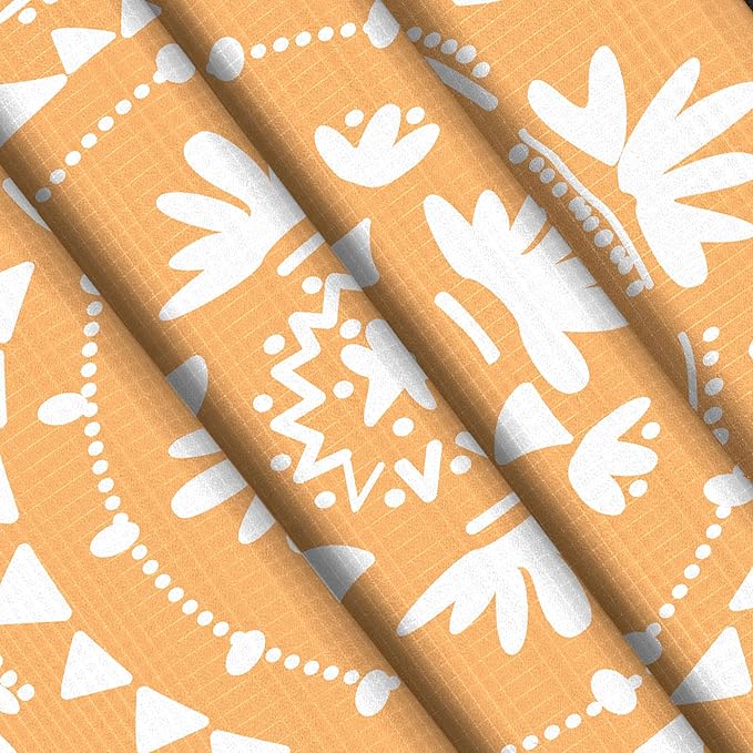 Sandproof Waterproof Beach Blanket, 78''×86'' Large Foldable Picnic Blankets for 1-4 Adults w/ 4 Stakes & 4 Pockets, Polyester Lightweight Sand Free Boho Outdoor Beach Mat for Camping, Hiking, Travel