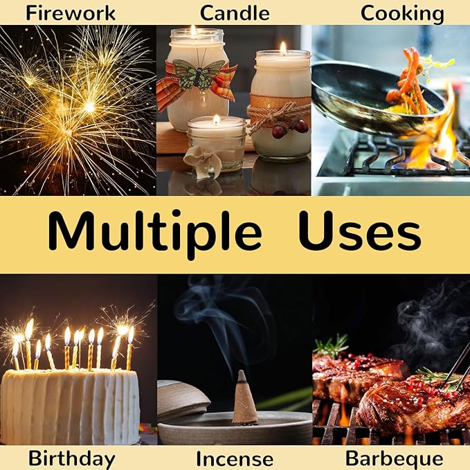 Cute Cartoon Animal Lighter Butane Refill, Pretty Aesthetic, Unique for Women Candles Gifts Camping BBQ (No Butane Fule) (11#)