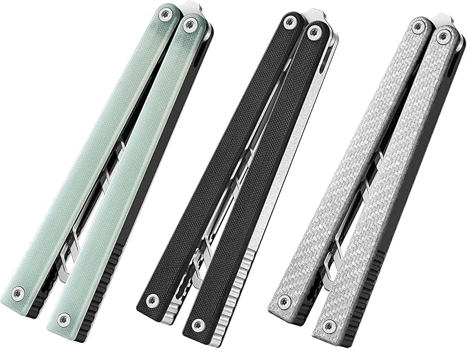 Thomas Default,Start with Default,Fine-tuning Bushing System,G10 & 7075 AL Channel Handle,Multifunctional Tool Suitable for Camping Outdoor Survival.(JadeGreen)