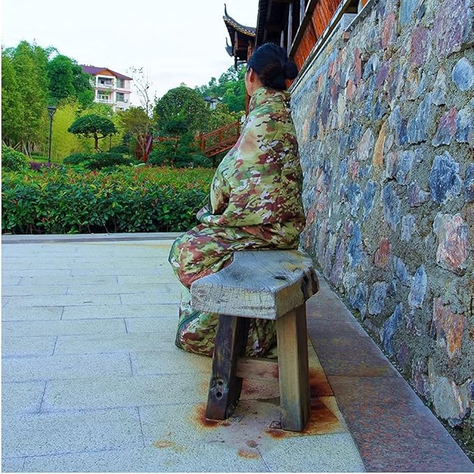 Camping Emergency Blankets Woobie, Waterproof Military Grade Army Poncho Liner for Outdoor Travel Picnic Hiking Jungle Woodland Cold Weather Survival