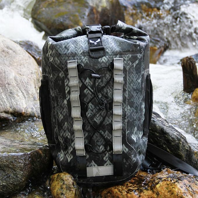 FIREbreak 2.0 | Waterproof 25L Backpack Premium Dry Bag | Roll-Top, Reinforced, Lightweight, 2.8 lbs 25-Liter