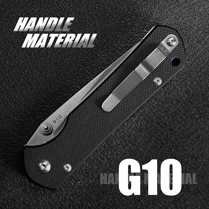 LAND Outdoor Hunting Survival Camping EDC Tool Pocket Folding Knife (910)