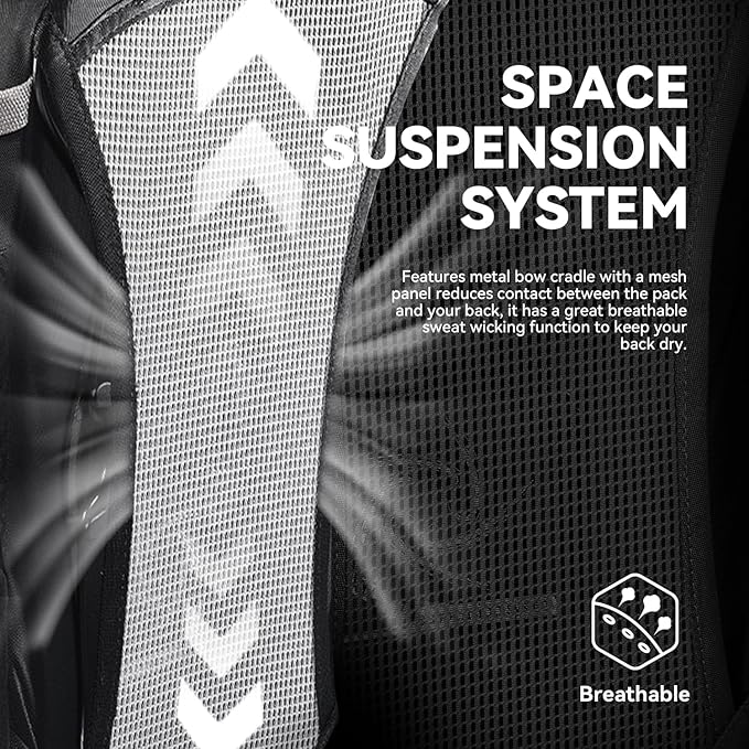 KAILAS Hurricane 20L 26L Hiking Backpack Lightweight Trekking Daypack Small Backpacks for Traveling Camping Outdoor