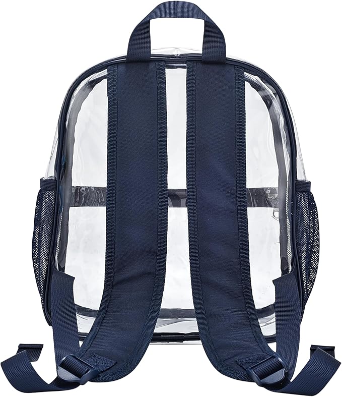 USPECLARE Clear Backpack for Stadium Approved 12×6×12, Water proof Clear Bag for Stadium Events and Concert Work Sport Event