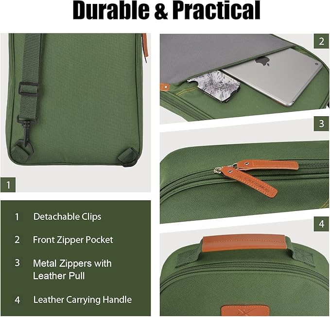 Extremus 13 Pcs Camp Kitchen Cooking Utensil Set Cookware Kit - Travel Organizer Grill Accessories Portable Compact Gear for Backpacking BBQ Camping Travel,Combat Green