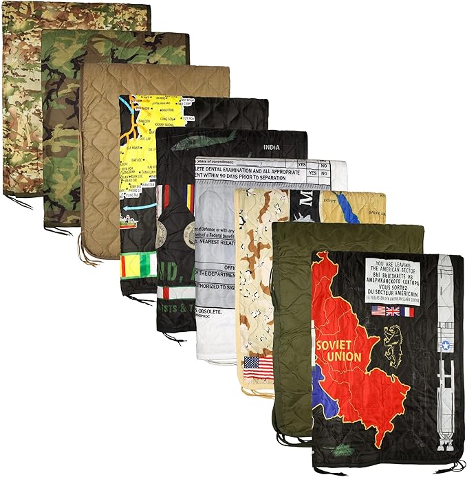 Military Poncho Liner Woobie Blanket Nylon