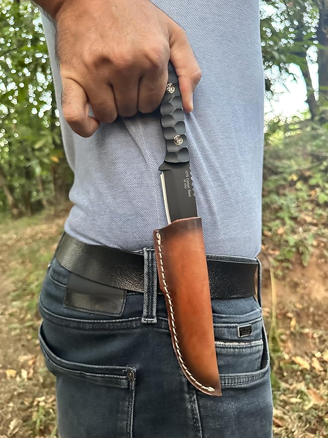 Ottoza Bushcraft Knife 7.5" Small Fixed Blade Knife 366