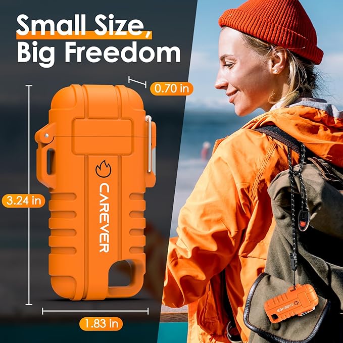 Gifts for Men Women Electric Lighter - Christmas Stocking Stuffers for Adults Dad Wife Husband Gift Ideas Rechargeable USB Arc Plasma Candle Lighters Camping Gear Cool Gadgets BBQ Grill Accessories