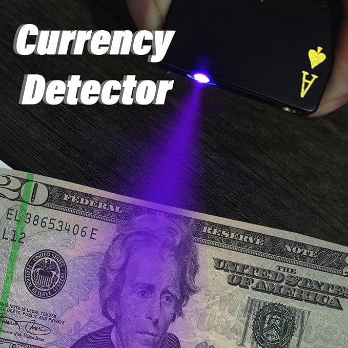 Jet Torch Lighter, Refillable Butane Playing Card Lighter, Exquisite Packaging, Windproof Lighters, Cool Lighter for Men, Candle, Camping, Birthday. (Butane Not Included) (2, Black Ace & Gold King)