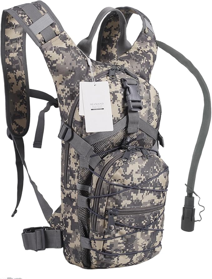 Hydration Backpack with 3L Water Bladder for Hiking and Climbing