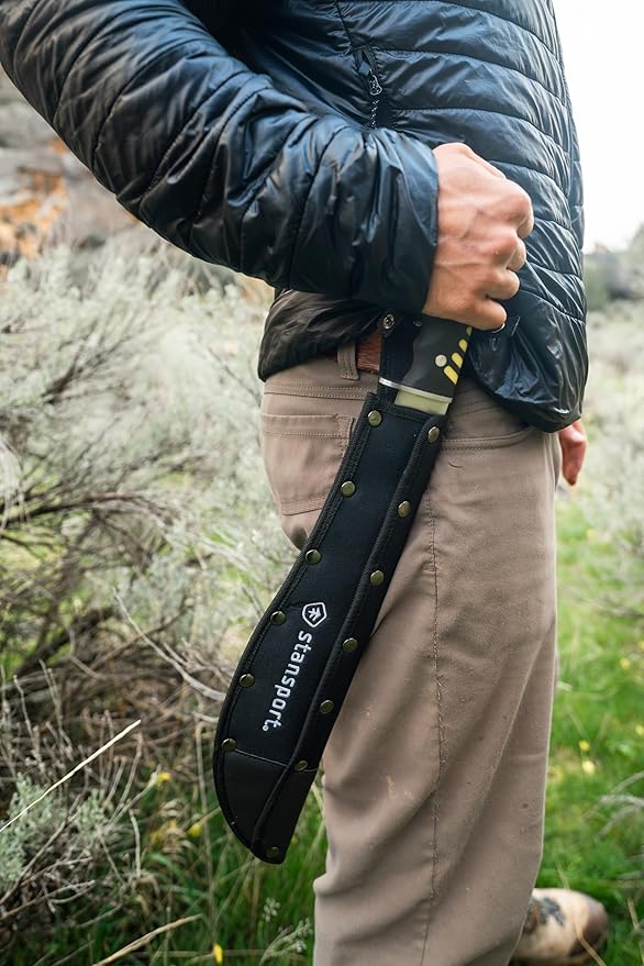 Stansport Steel Machete with Sheath