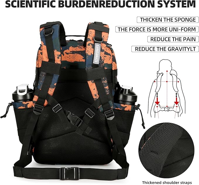 Military Tactical Backpack 45L Hiking Backpacks Men Women Molle Army BackPack Daypack for Camping Fishing Travel