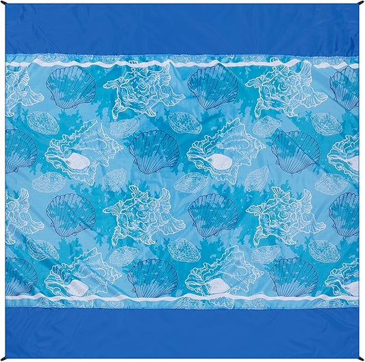 AISPARKY Beach Blanket Waterproof Sandproof Extra Large Beach Mat Quick Drying Outdoor Picnic Durable Portable Blanket for Travel Camping Hiking Beach Festival Picnic