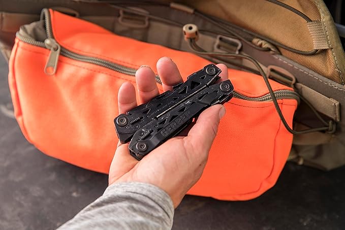 Gerber Gear Suspension-NXT 15-in-1 Multi-Tool Pocket Knife Set - EDC Gear and Equipment Multi-Tool with Pocket Clip - Black