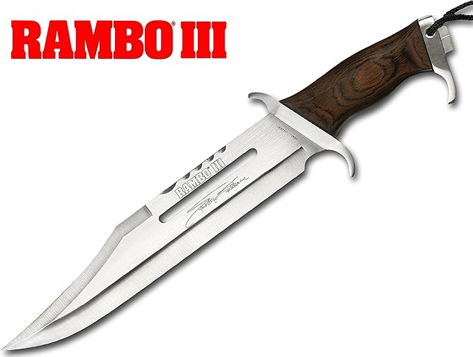 Rambo Knives Masterpiece Collection 3 Hollywood Sylvester Stallone Signature Edition Knife