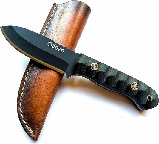 Ottoza Bushcraft Knife 7.5" Small Fixed Blade Knife 366