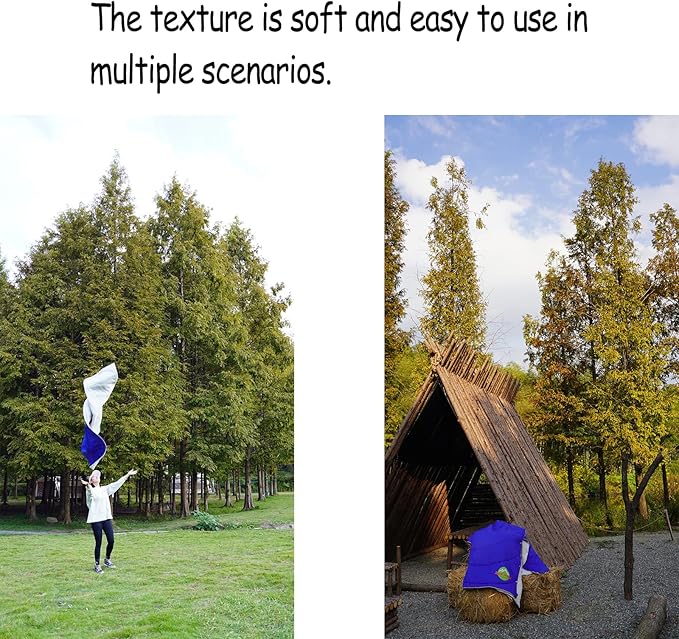 Camping Blanket Travel Blanket for Camping, Hiking, Beach outings - Waterproof -52" x 75"(Deep Blue)