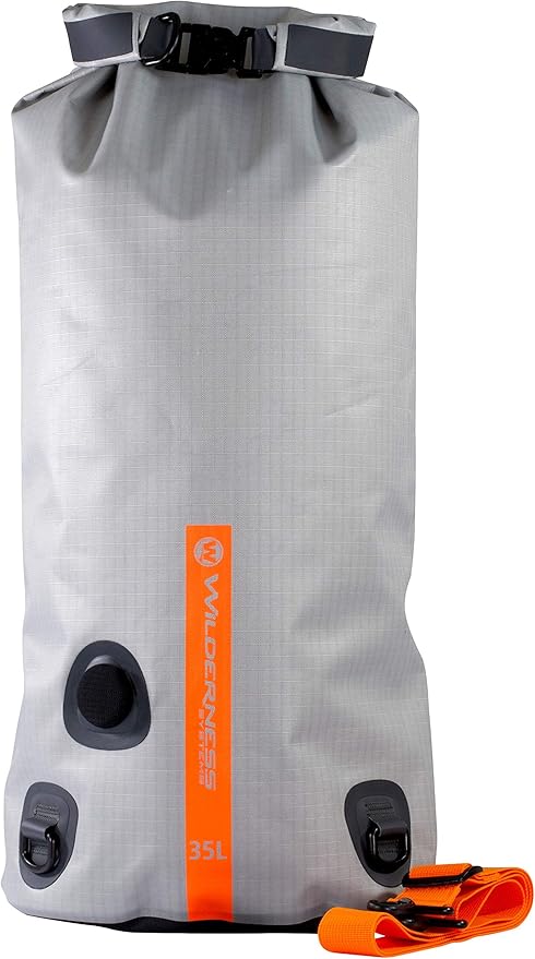 Wilderness Systems Waterproof XPEL Dry Bag with Valve & Shoulder Strap - Converts to Cooler