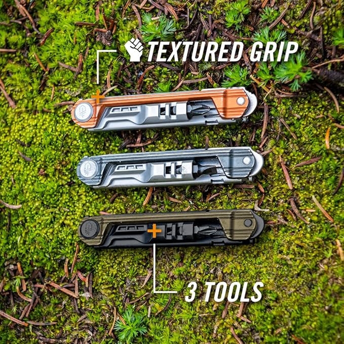 Gerber Gear Armbar Slim Drive, Pocket Knife Multitool with Screwdriver, Burnt Orange