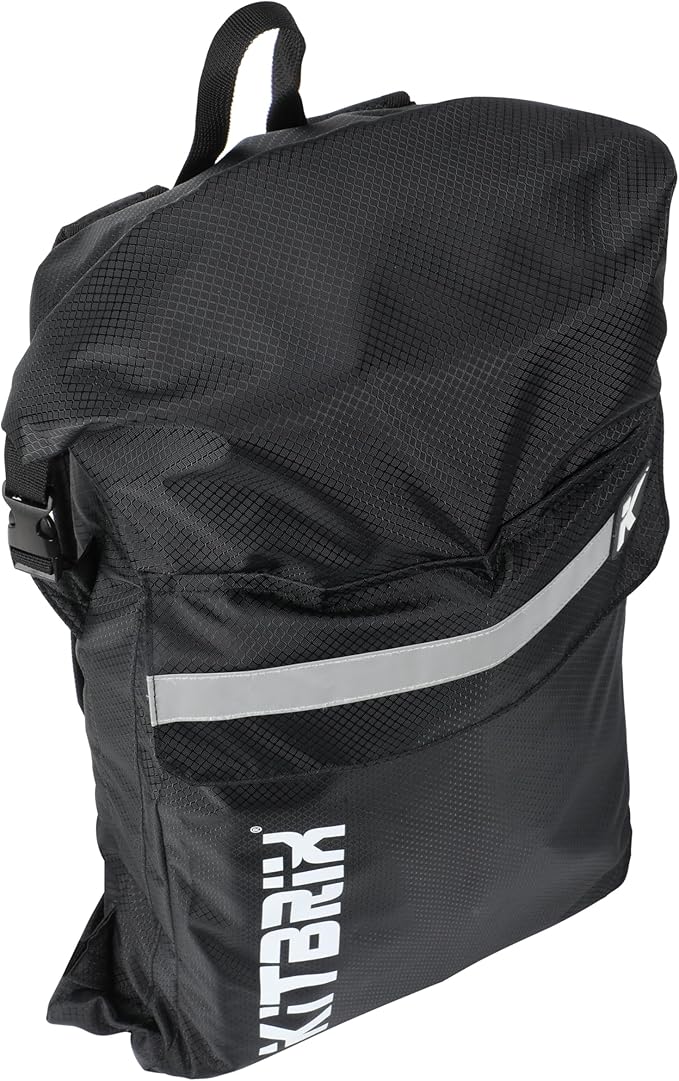 KitBrix PoKit Packable Daypack - Waterproof Dry Bag Backpack for Hiking, Running, Cycling, Camping & Outdoor Adventures - 25L Rolltop Backpack - Ultra-Light Day Pack & Swimming Bag