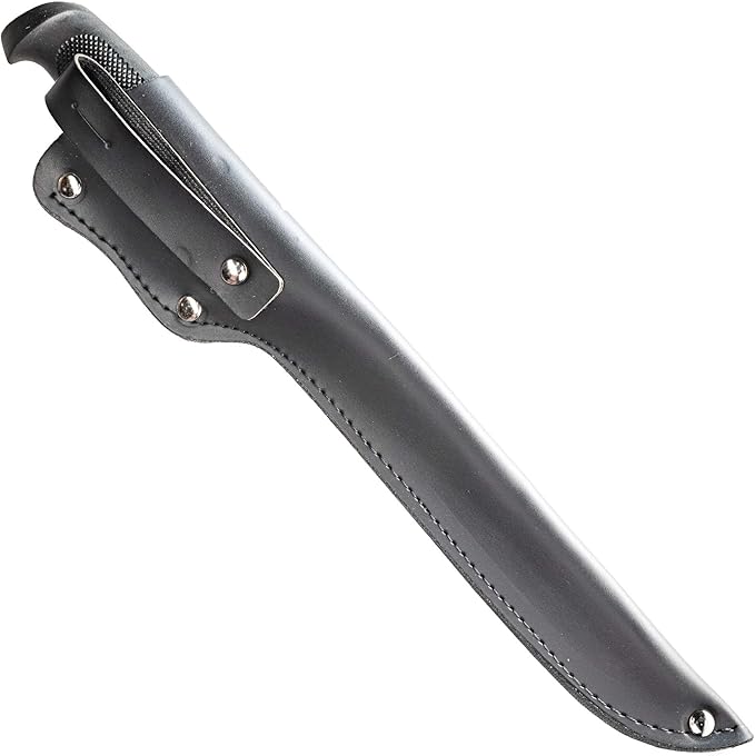 Bushcraft Fillet Knife, 12.25 Inch Fillet Knife for Fish, Fixed Blade Fish Fillet Knife, 440C Hardened Stainless Steel Boning Knife by Kratos - ZF1F