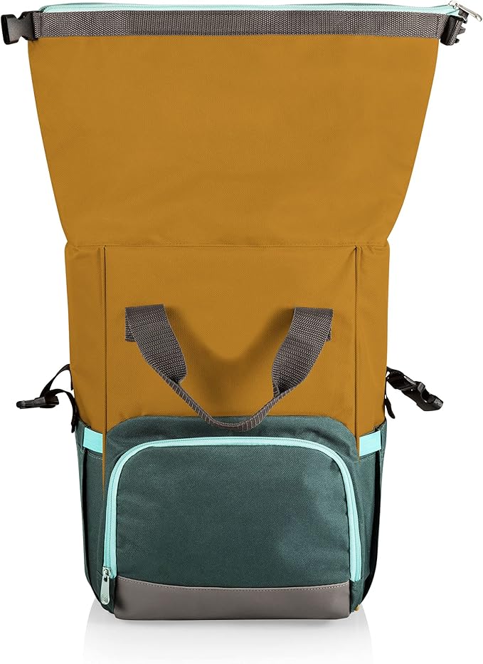 ONIVA - a Picnic Time Brand Roll-Top Cooler Backpack - Hiking Backpack - Soft Cooler Bag