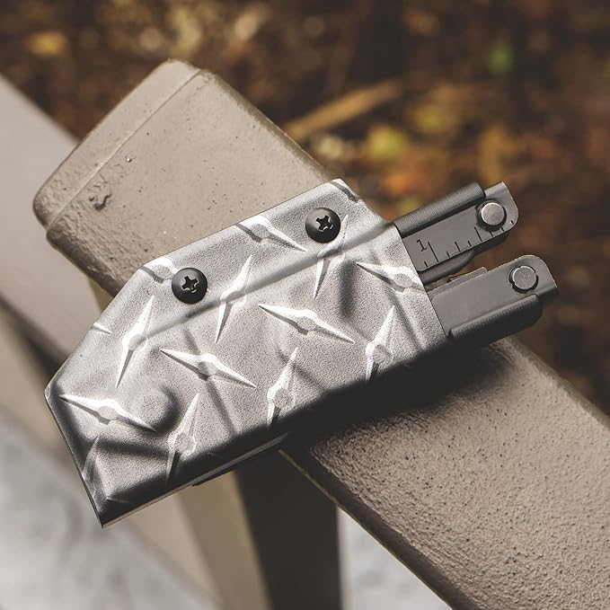 Clip & Carry Kydex Multitool Sheath for Gerber MP600 ~Fits bluntnose & needlenose Models~ Made in USA (Multi-Tool not Included) Multi Tool Holder Holster