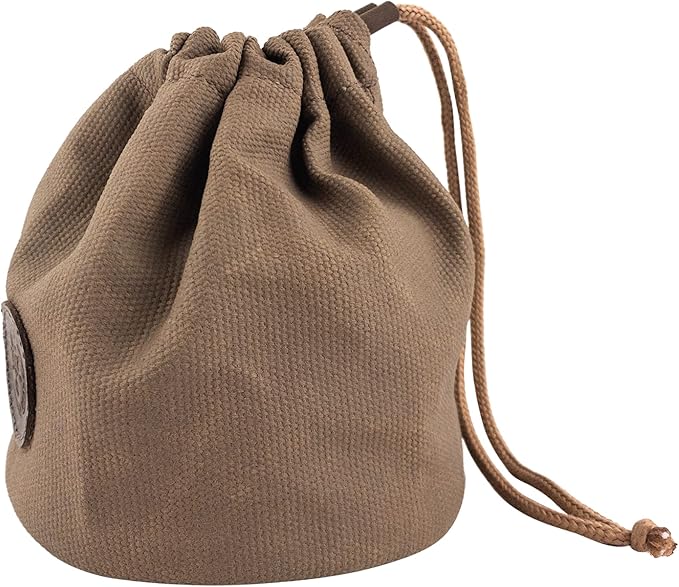 Camping Stove Tank Bag Handmade from Waxed Canvas - Fatigue
