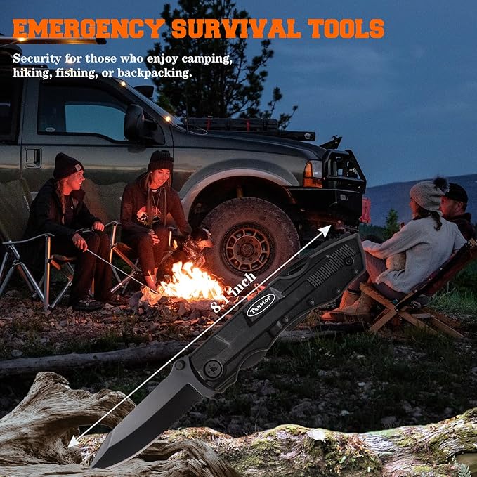 Gifts for Men, Pocket Knife for Men, Folding Knives for Him, Stocking Stuffers for Men, Anniversary Birthday Gifts for Men, Cool Gadget for Hiking,Camping,Outdoor