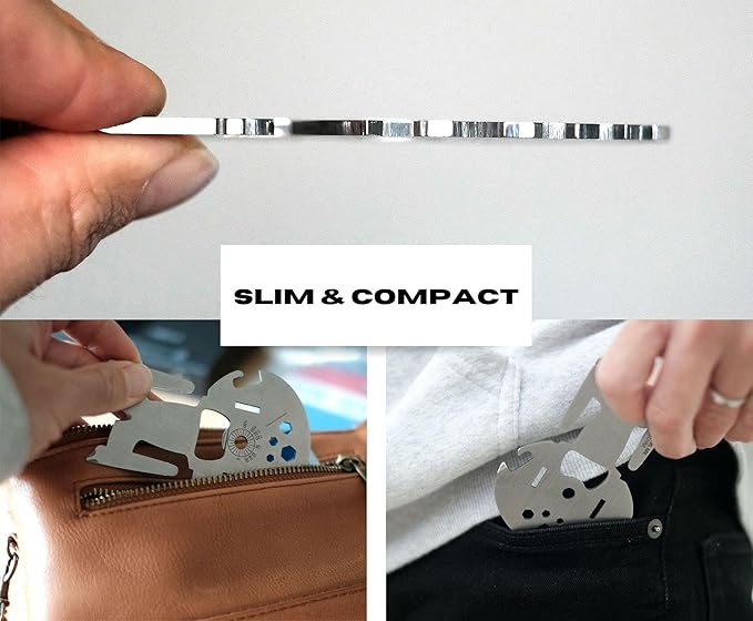 Star Trek: The Next Generation U.S.S. Enterprise-D 8-In-1 Multitool Kit | Includes Screwdriver, Wrench, Bottle Opener, Cord Cutter, Protractor, Hand Tools | Portable Survival Camping Tool