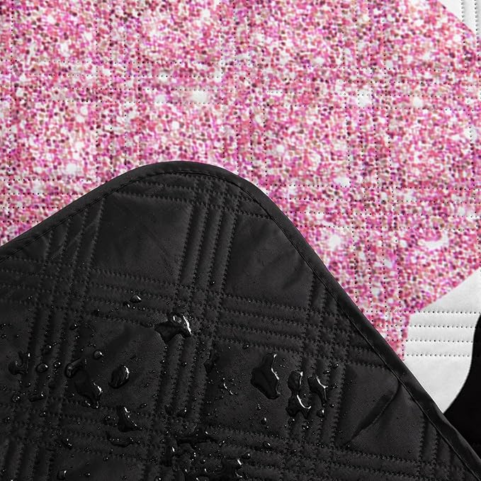 Outdoor Picnic Blanket Portable Ultrasonic Waterproof Picnic Mat Cow Spots Printed Camping Beach Mat for Sand and Wet Grass Hiking (Cow Spots S)