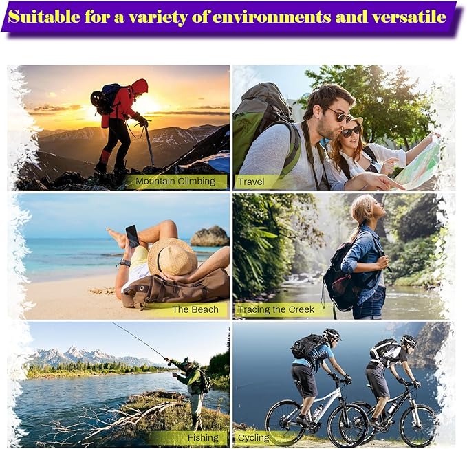 Waterproof Backpack Rain Cover with Reflective Strip for Mountaineering, Traveling, Cycling, Camping and Outdoor