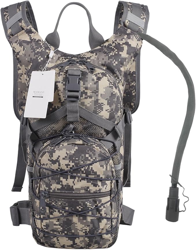 Hydration Backpack with 3L Water Bladder for Hiking and Climbing
