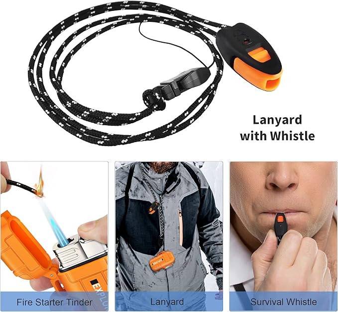 Torch Lighter, Waterproof, Windproof, refillable Butane Gas Lighters for Camping, Grill, BBQ, Fireworks