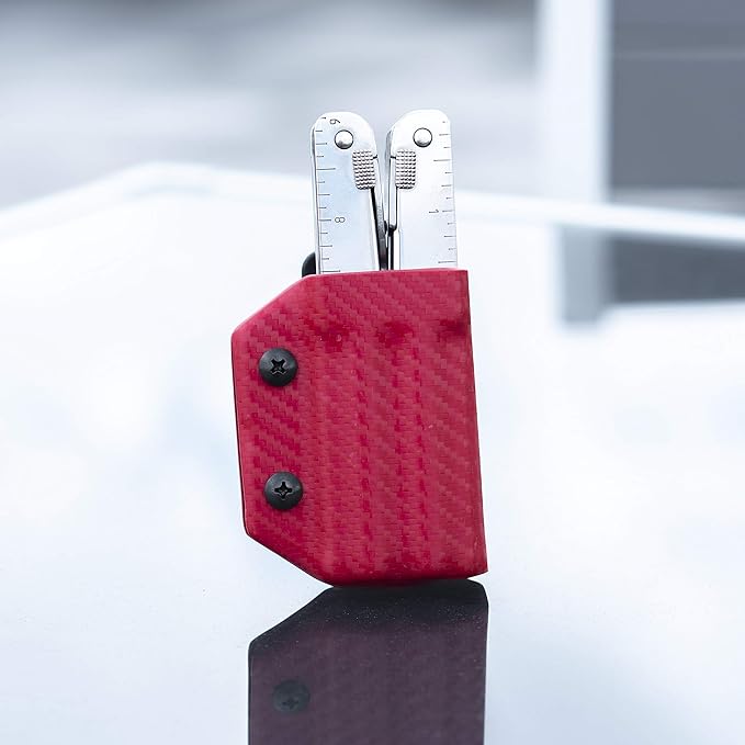 Clip & Carry Kydex Multitool Sheath for Victorinox SWISSTOOL - Made in USA (Multi-Tool not Included) Multi Tool Holder Holster