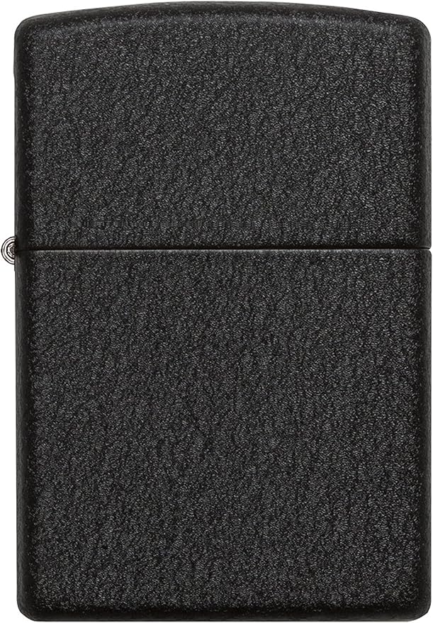 Zippo Black Crackle Pocket Lighter