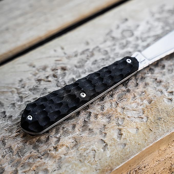 Boker Plus Koteyka - two-handed pocket knife with G10 handle scales - outdoor folding knife with D2 blade - 2-hand knife