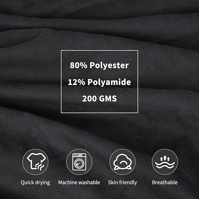 Tirrinia Hooded Surf Poncho Changing Towel Summer Swim Robe with Pocket, Quick Dry Towel Hoodie for Surfing Swimming Diving Men Women