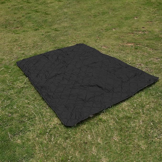 Poncho Liner Military Woobie Outdoor Camping Woobie Blanket for Travel, Beach, Grass, Picnic, Car Emergency, Outdoor, Survival