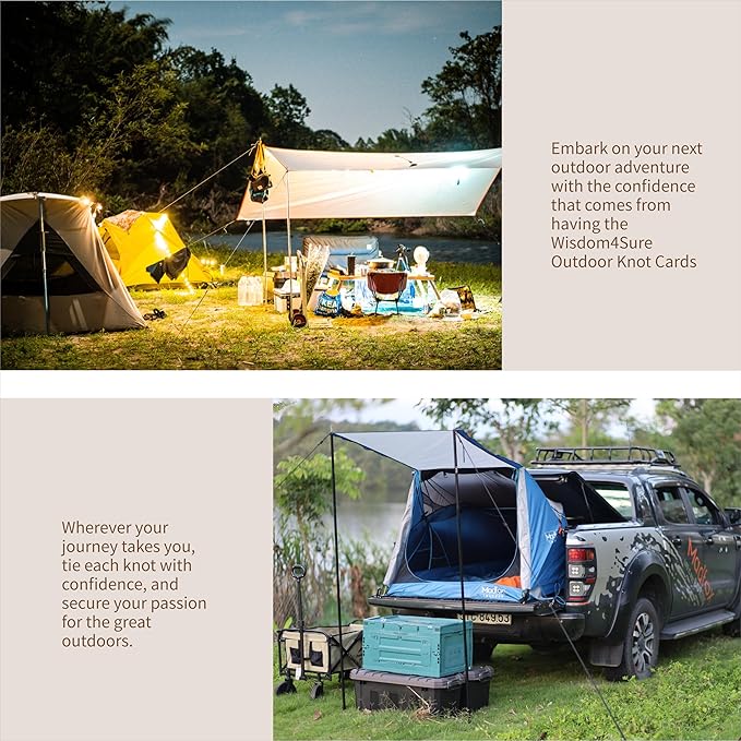 Harrison Howard Wisdom4Sure Comprehensive Knot Card Collection Horse, Outdoor, and Climbing Knots Card Set Waterproof Knot Tying Cards Ultimate Knot Guides